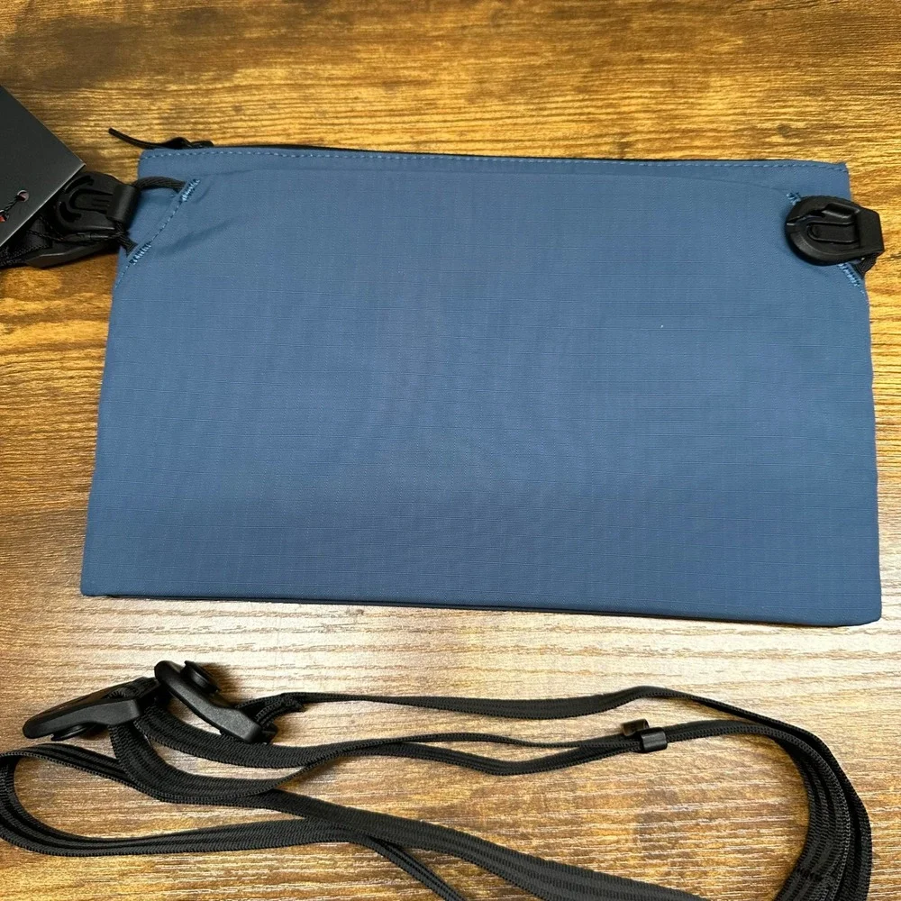 NEW Alpaka Zip Pouch Max V2 Blue Axoflux 210D Crossbody Tech Bag Travel